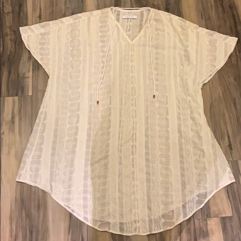 Hunter Bell White Coverup